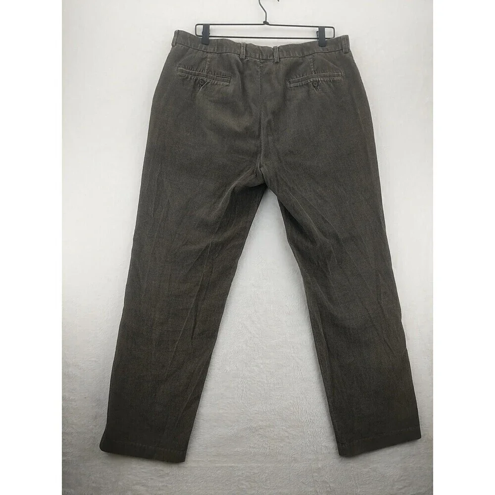LAUREN Ralph Lauren Corduroy Pants Men 34x32 Brown Pin Whale Preppy Y2K Casual
